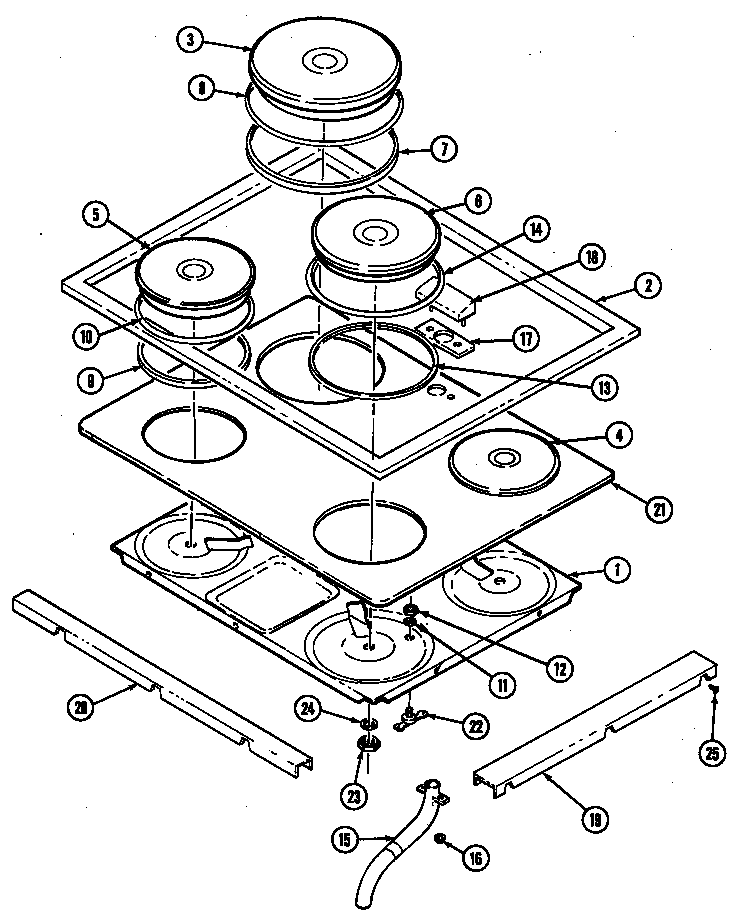 Top assembly