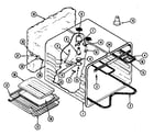 Jenn-Air SCE4320B oven liner diagram