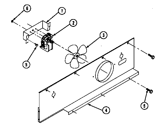 Blower motor (cooling)