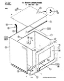 Body-liner/trim-lower oven