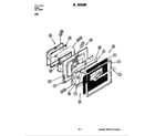 Jenn-Air S156W-C door (s156b-c) (s156b-c) diagram