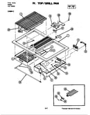 Top/grill pan (s156w-c)