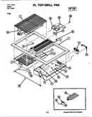 Top/grill pan (s156b-c) (s156b-c)