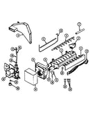 Optional ice maker kit
