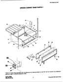 Unique cabinet base parts