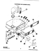 Electronic air cleaner parts