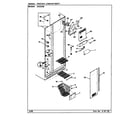 Jenn-Air JRSD246/CQ82A freezer compartment diagram
