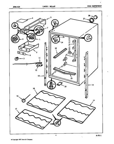 Wine compartment