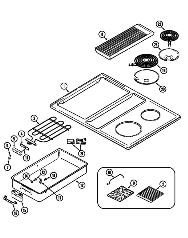Top assembly (c206) (c206) (c206-c)