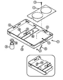 Burner box assembly (c206b) (c206b-c) (c206w) (c206w-c)