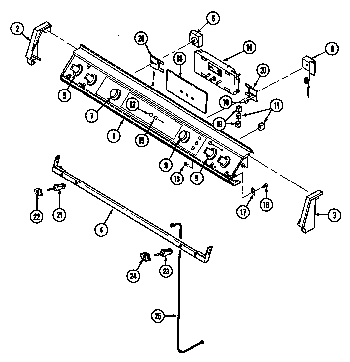 Control panel (seg196) (seg196-c)
