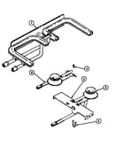 Burner/manifold assembly (seg196) (seg196-c)