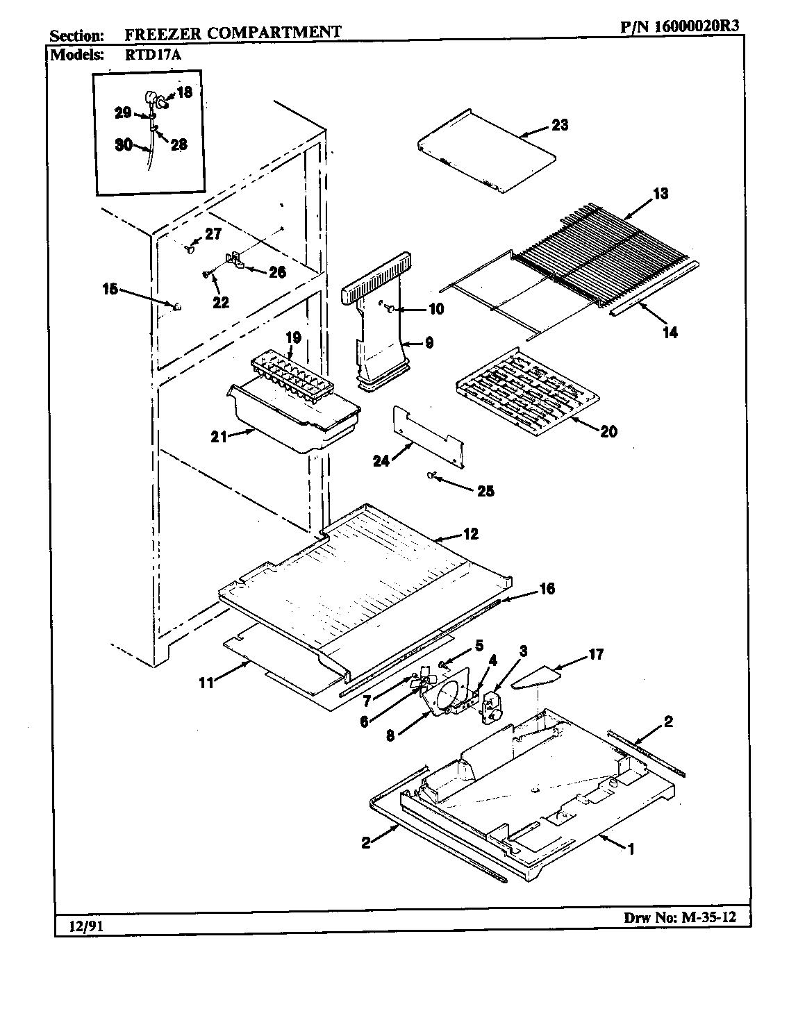 FREEZER COMPARTMENT