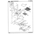Maytag RTD17A/BH31D freezer compartment diagram