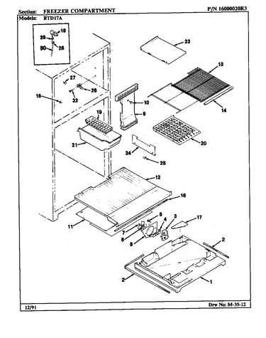 Freezer compartment