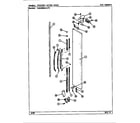 Maytag RSD2000CAL/DM06A freezer outer door diagram