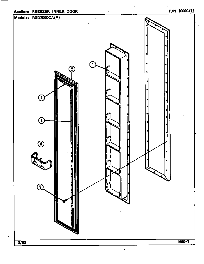 FREEZER INNER DOOR