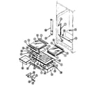 Maytag RTP1900CAE/DH53A shelves & accessories diagram