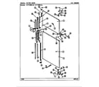 Maytag RTP1900CAE/DH53A outer door diagram