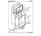 Maytag RTS17A/BH21D inner door diagram