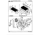 Maytag RTS17A/BH21D unit compartment diagram
