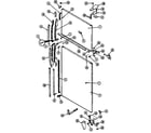 Maytag RTD1900CAL/DH61A outer door diagram