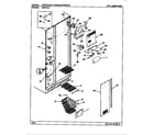 Maytag RSW22A/BM31B freezer compartment diagram