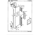 Maytag RSW22A/BM31B freezer outer door diagram