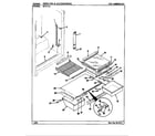 Maytag RTC17A-BH26D shelves & accessories diagram