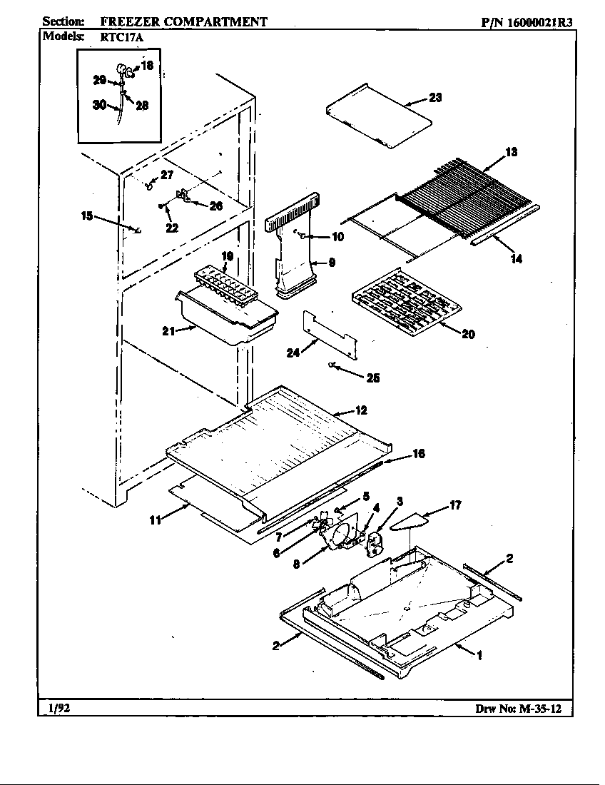 Freezer compartment