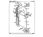 Maytag RTP2100CAL/DH75A outer door diagram
