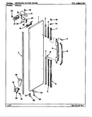Freezer outer door