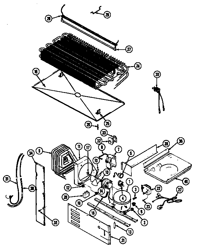 Unit compartment & system