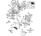 Maytag RSW2200CAE/DM36A ice & water dispenser diagram