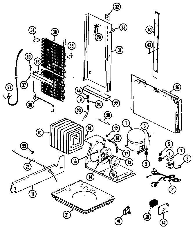Unit compartment & system