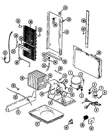 Unit compartment & system