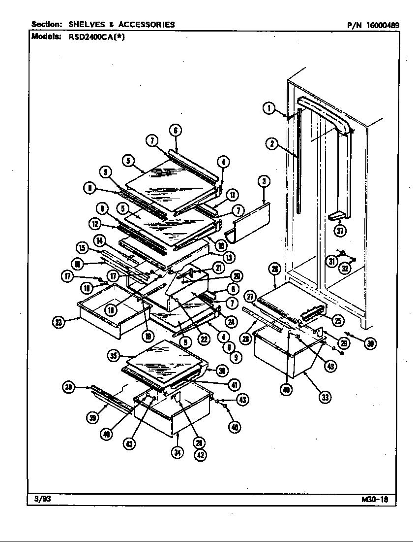 SHELVES & ACCESSORIES