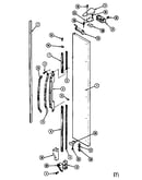 Freezer outer door
