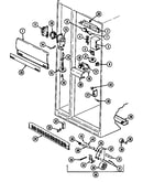 Fresh food compartment (rsw2200cae/dm36b) (rsw2200cal/dm37b) (rsw2200caw/dm31b)