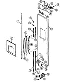 Freezer outer door (rsw2200cae/dm36b) (rsw2200cal/dm37b) (rsw2200caw/dm31b)