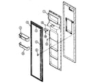 Maytag RSW2200CAL/DM31B freezer inner door (rsw2200cae/dm36b) (rsw2200cal/dm37b) (rsw2200caw/dm31b) diagram