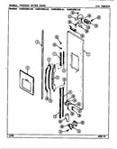 Freezer outer door