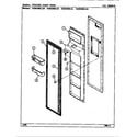 Maytag RSW2400CAW/DM81A freezer inner door diagram