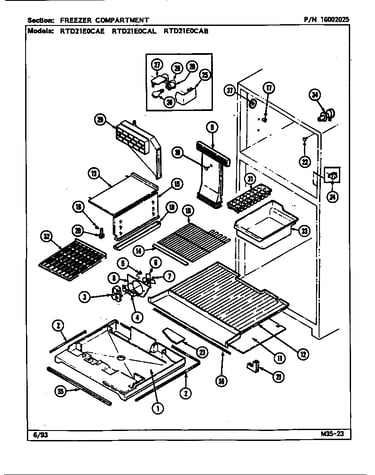 Freezer compartment