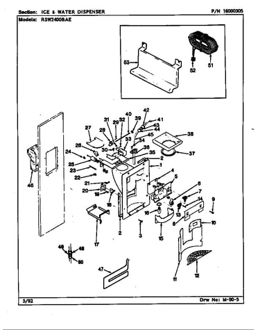 Ice & water dispenser