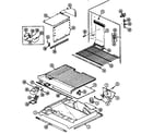 Maytag RTW2200CAE/DH89A freezer compartment diagram