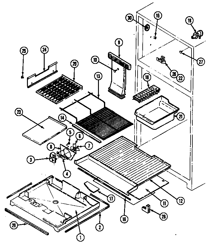 FREEZER COMPARTMENT