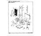 Maytag RSW2400AAL/CM81A unit compartment & system diagram