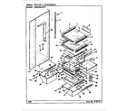 Maytag RSW2400AAL/CM81A shelves & accessories diagram