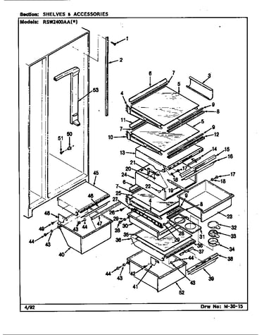 Shelves & accessories